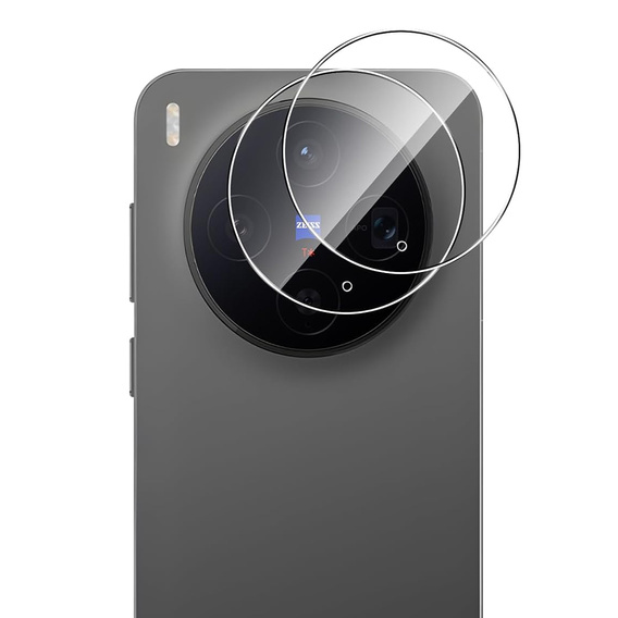 2x ERBORD tvrdené sklo na ochranu displeja pre Vivo X300 Pro