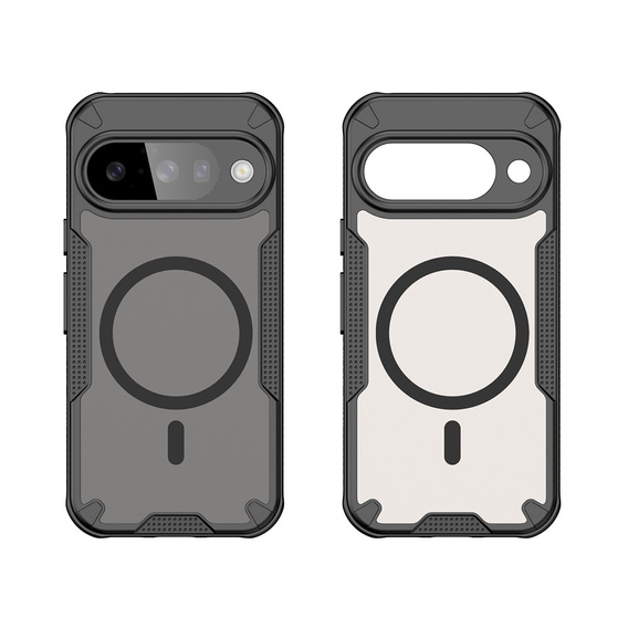 Pancierované puzdro pre Google Pixel 10, pre MagSafe, matné, čierne