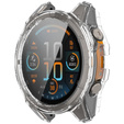 Puzdro 2v1 + tvrdené sklo pre Garmin Fenix 8 51mm, priehľadné