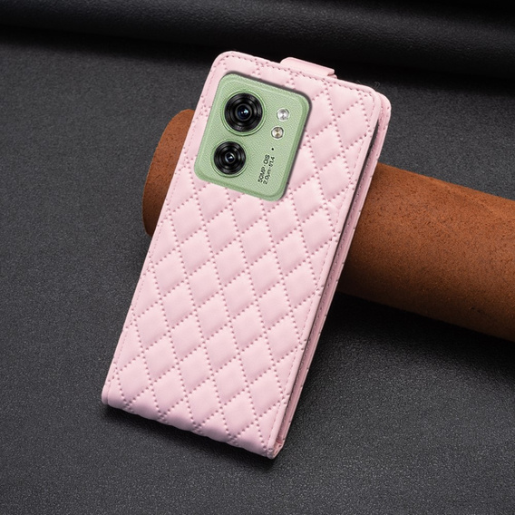 Klapkové puzdro pre Motorola Edge 40 5G, Wallet, BINFEN COLOR, ružové