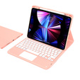 Puzdro + klávesnica iPad Air 10.9 4 2020 / 5 2022, Touchpad, ružové rose gold