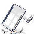 Puzdro pre Samsung Galaxy Tab S10 Lite / S10 FE / S9 FE, Smartcase Hybrid, so slotom na stylus, tmavomodré
