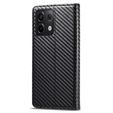 Flipové puzdro pre Xiaomi Redmi Note 13 Pro 4G / Xiaomi Redmi Note 14S / Xiaomi Poco M6 Pro 4G, Carbon LC.IMEEKE, čierne