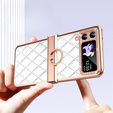 Puzdro pre Samsung Galaxy Z Flip 4 5G, Rhombus Grid