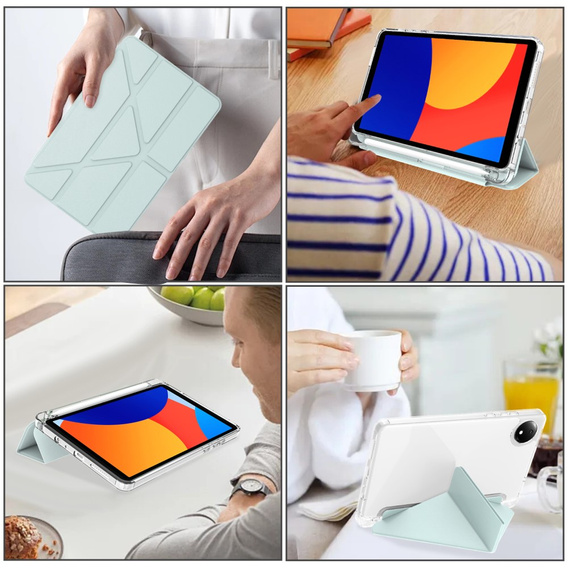 Puzdro pre Xiaomi Redmi Pad SE 8.7", Origami, zelený