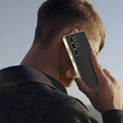 Puzdro pre Samsung Galaxy S25 Ultra, GKK Leather, carbon čierne