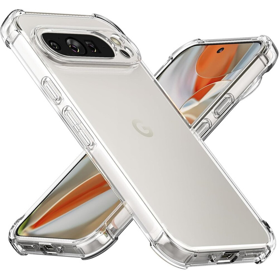 Obal na mobil pre Google Pixel 9 Pro XL, Dropproof, priehľadné