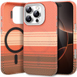 Puzdro pre iPhone 16 Pro, Frame Kickstand, pre MagSafe, Sunset Orange