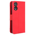 Klapkové puzdro pre TCL 40 NxtPaper, Card Slot, červené