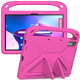 Detské puzdro pre Lenovo Tab P11 Gen 2 TB350FU TB350XU 11.5", detské puzdro s rukoväťou, ružové