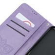 Klapkové puzdro pre Oppo A79 5G, Butterfly, fialové