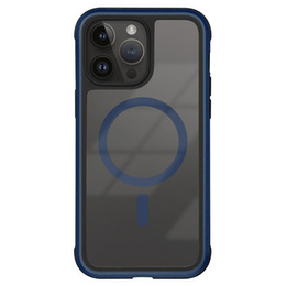 KZDOO Puzdro pre iPhone 16 Pro, Metal Frame, pre MagSafe, tmavomodré