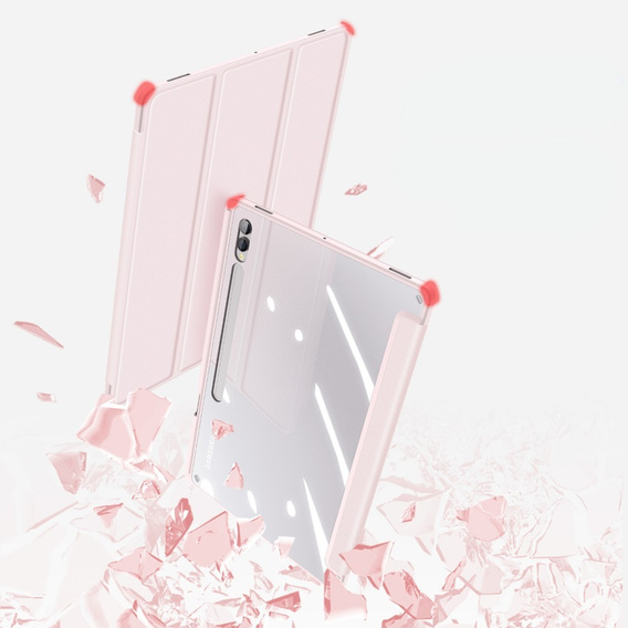 Puzdro pre Samsung Galaxy Tab S10 Ultra, Dux Ducis TOBY, ružové