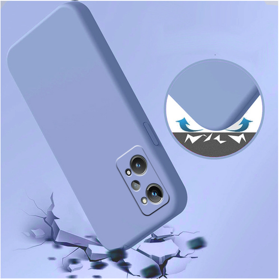 Obal na mobil pre Realme GT 2 5G / GT Neo 2 / GT Neo 3T, Silicone Lite, levanduľové
