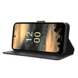 Klapkové puzdro pre Nokia Nokia XR21, Wallet Smart Magnet, čierne