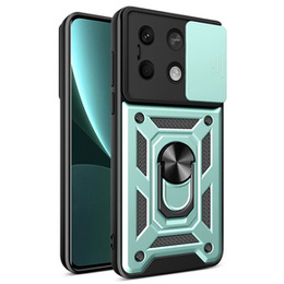 Obal na mobil pre Xiaomi Redmi Note 13 5G, CamShield Slide, zelený