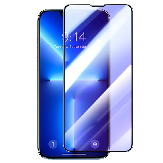 3D tvrdené sklo pre iPhone 14 Plus, čierne