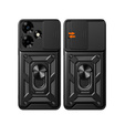Obal na mobil pre Infinix Hot 30, CamShield Slide, čierne