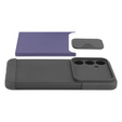 Obal na mobil pre Samsung Galaxy S24, ERBORD CamProtect Slide Camera, fialové