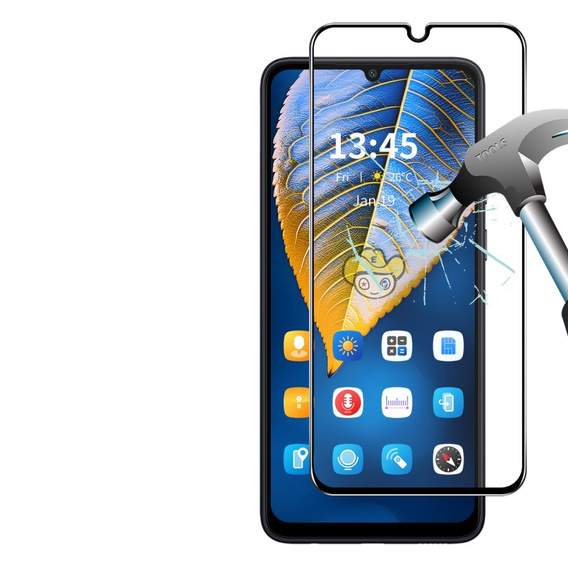 ENKAY Tvrdené sklo pre Samsung Galaxy A16 4G/5G, čierne