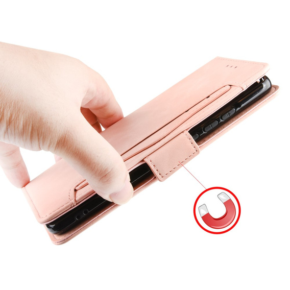 Klapkové puzdro pre Infinix Zero 30 5G, Card Slot, ružové