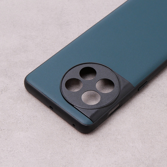 Kožené puzdro pre OnePlus 11 5G, leather hybrid, zelený