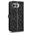 Flipové puzdro pre T Phone 3 5G, Wallet Rhombus, čierne