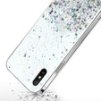 Obal na mobil pre Xiaomi Redmi 9A, Glittery, priehľadné