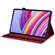 Puzdro pre Xiaomi Redmi Pad Pro / Xiaomi Poco Pad, Classic, s priestorom pre stylus, červené