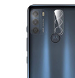 Tvrdené sklo na fotoaparát pre Motorola Moto G50, modré