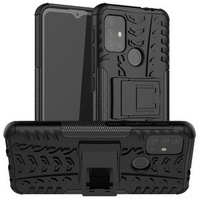 Obal na mobil pre Motorola Moto G10/G30, Tire Armor, čierne