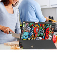 Puzdro pre iPad Pro 13" 2024 (7 gen.), Smartcase, graffiti