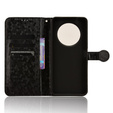 Flipové puzdro pre Xiaomi Redmi A3, Wallet Rhombus, čierne
