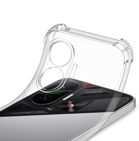 Obal na mobil pre Xiaomi Poco F7, Dropproof, priehľadné