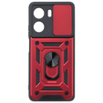 Obal na mobil pre Xiaomi Redmi 13C / Poco C65, CamShield Slide, červené
