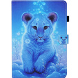 Obal na mobil pre Samsung Galaxy Tab A8 10.5 2021 X200 X205, tiger