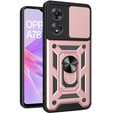 Obal na mobil pre Oppo A78 5G, CamShield Slide, ružové rose gold