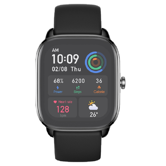 3x ERBORD Hydrogélová fólia pre Amazfit GTS 4 Mini