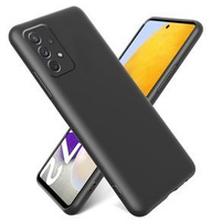 Obal na mobil pre Samsung Galaxy A72 / A72 5G, Silicone Lite, čierne