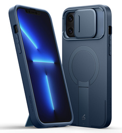 Puzdro pre iPhone 12 Pro Max / 13 Pro Max, Suritch Shockproof, pre MagSafe, modré