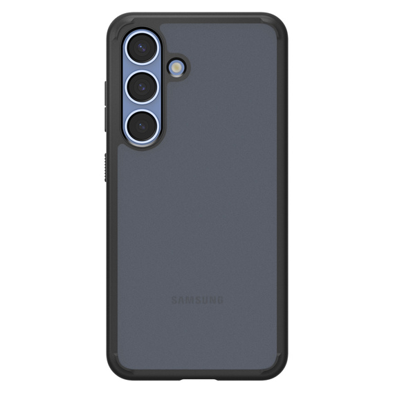 Puzdro Spigen pre Samsung Galaxy S25, Ultra Hybrid, čierna / matná + tvrdené sklo 9H