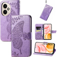Klapkové puzdro pre Honor 400 5G, Butterfly, fialové