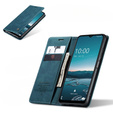 CASEME puzdro pre Samsung Galaxy M33 5G, Leather Wallet Case, modré