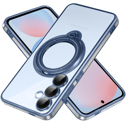 Magnetické puzdro pre Samsung Galaxy S24 FE, pre MagSafe, modré