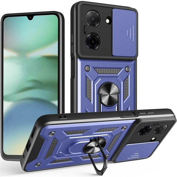 Obal na mobil pre Xiaomi Redmi A5, CamShield Slide, modré