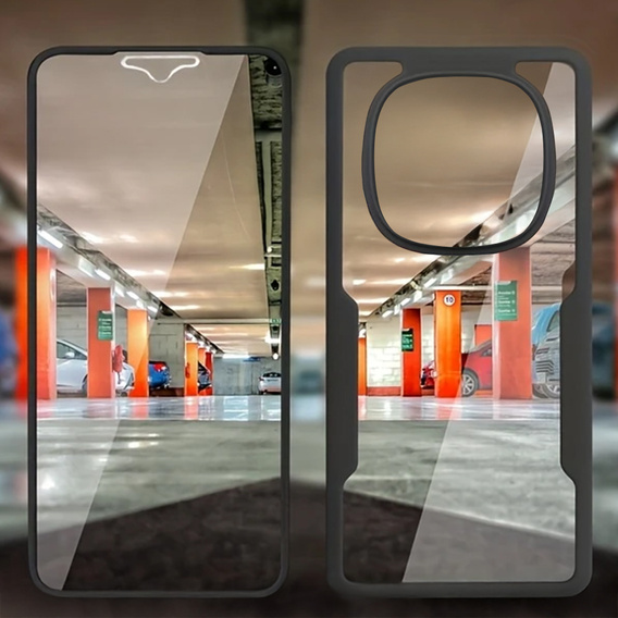 Puzdro pre Xiaomi Redmi Note 14 Pro 5G, Shockproof, s fóliou, čierne