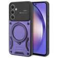 Pancierované puzdro pre Samsung Galaxy A54 5G, CamShield MagSafe, fialové