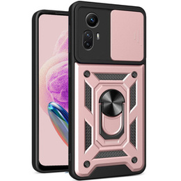 Obal na mobil pre Xiaomi Redmi Note 12S 4G, CamShield Slide, ružové rose gold