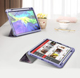 Obal na mobil pre iPad Air 4 10.9 2020 / iPad Pro 11 2020 / 2018, Suritch Full Body Marble, transparentné / ružové