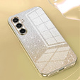 Glitter Case CamShield pre Samsung Galaxy A57 5G, zlatá farba